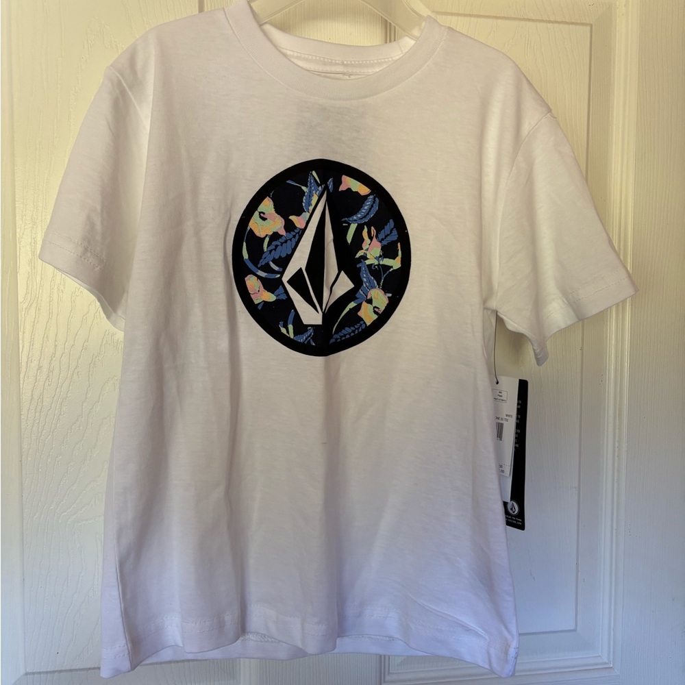 Volcom White Graphic T-Shirt Sz 5t!New with tag!